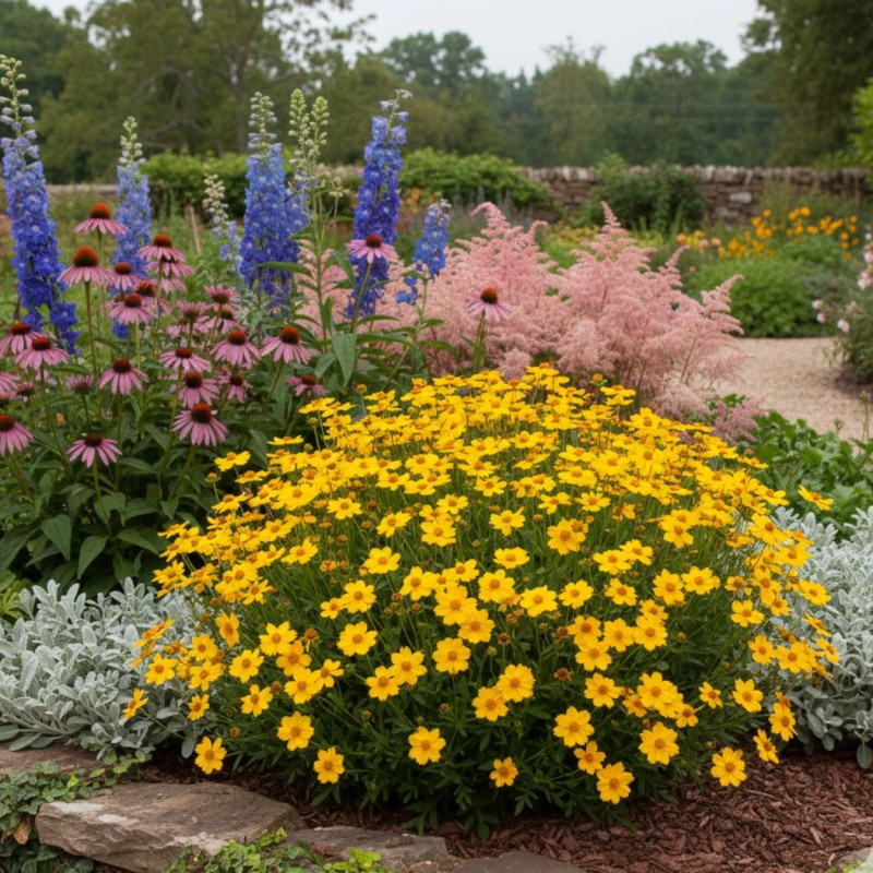 Coréopsis Etoile d'Or, Coréopsis à grandes fleurs
