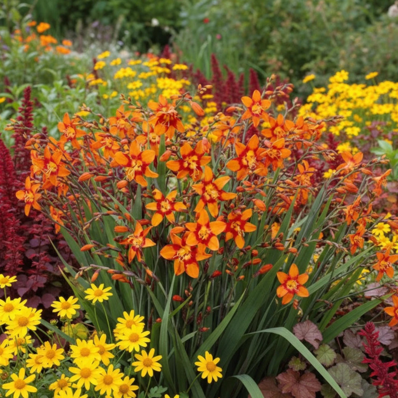 Crocosmia Emily McKenzie, Montbretia