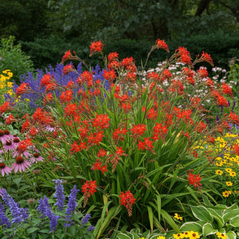 Crocosmia Mistral, Montbretia