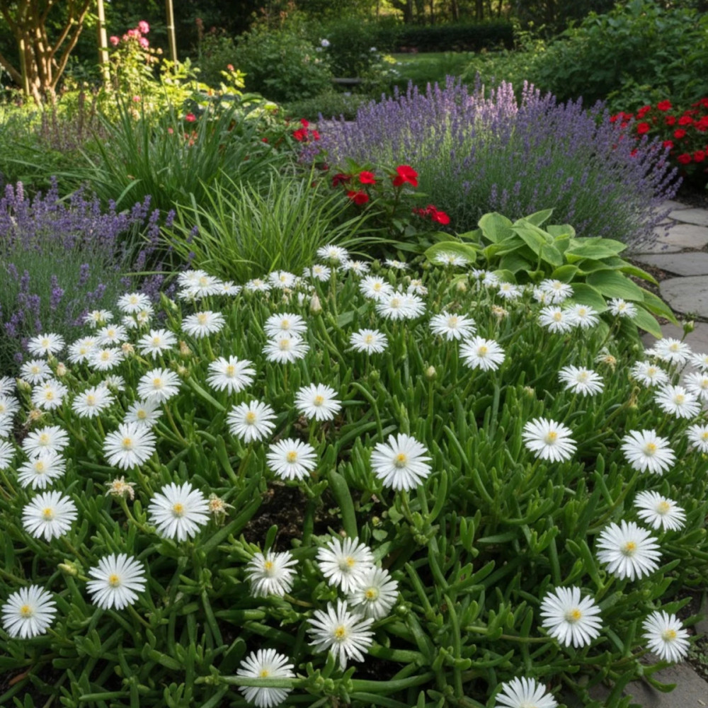 Delosperma Jewel of Moon Stone®, Pourpier vivace Delosperma Jewel of Moon Stone®, Pourpier vivace