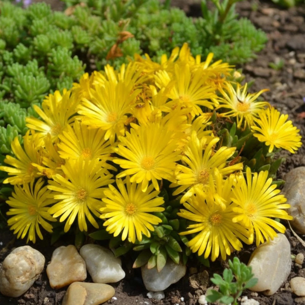 Delosperma, Pourpier congestionné, Pourpier vivace
