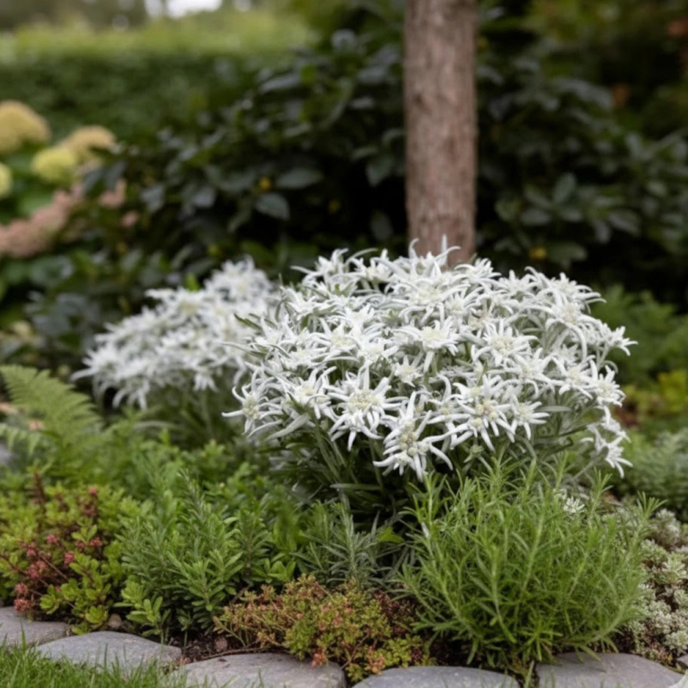 Edelweiss des Alpes Blossom of Snow 'Berghman'