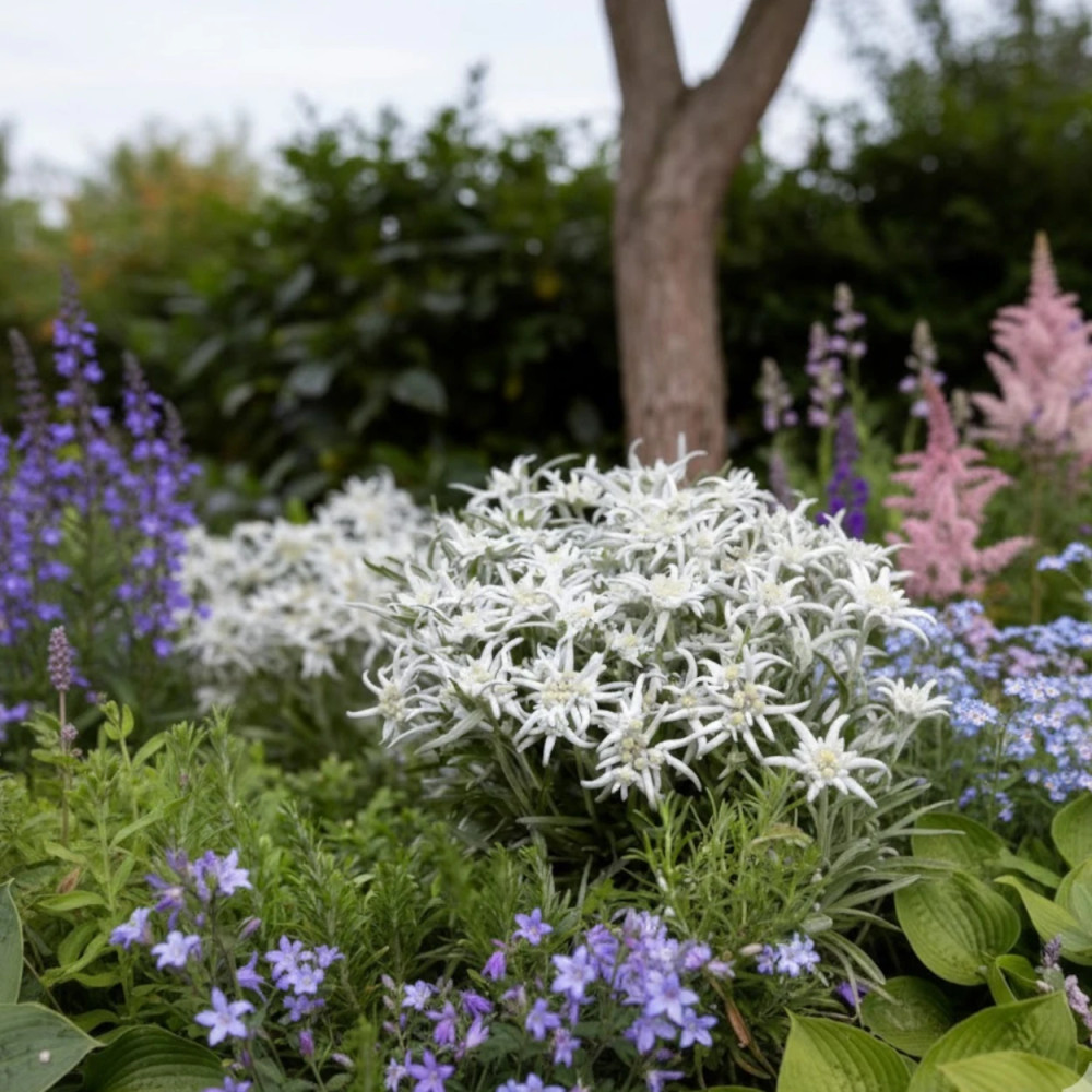Edelweiss des Alpes Blossom of Snow 'Berghman'