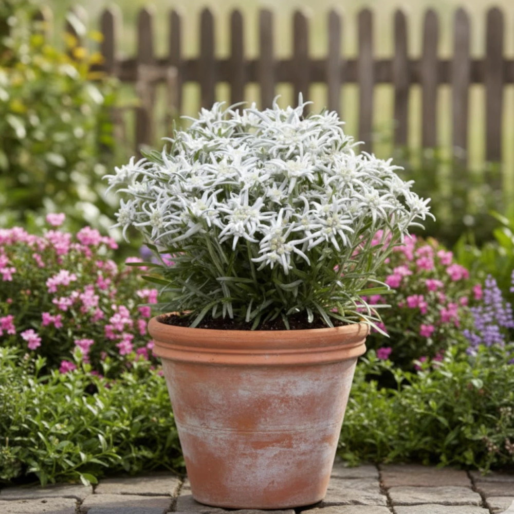 Edelweiss des Alpes Blossom of Snow 'Berghman'