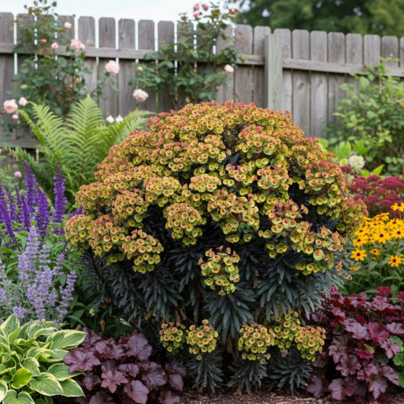 Euphorbe Blackbird® 'Nothowlee'