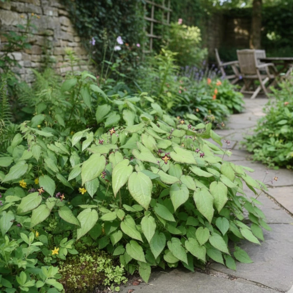 Fleur des Elfes alpinum, Epimedium