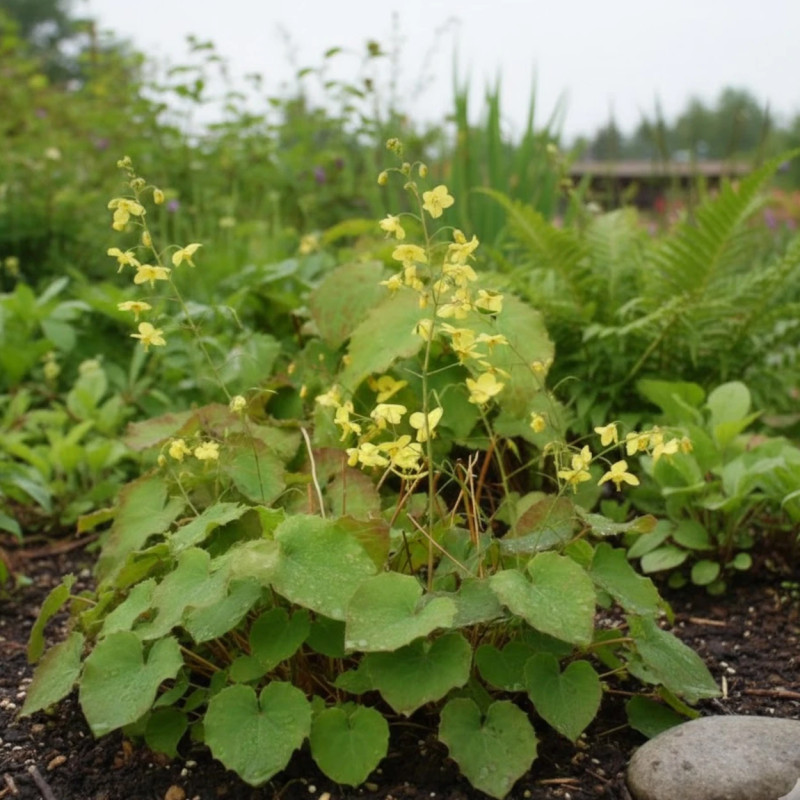 Fleur des Elfes perralderianum, Epimedium