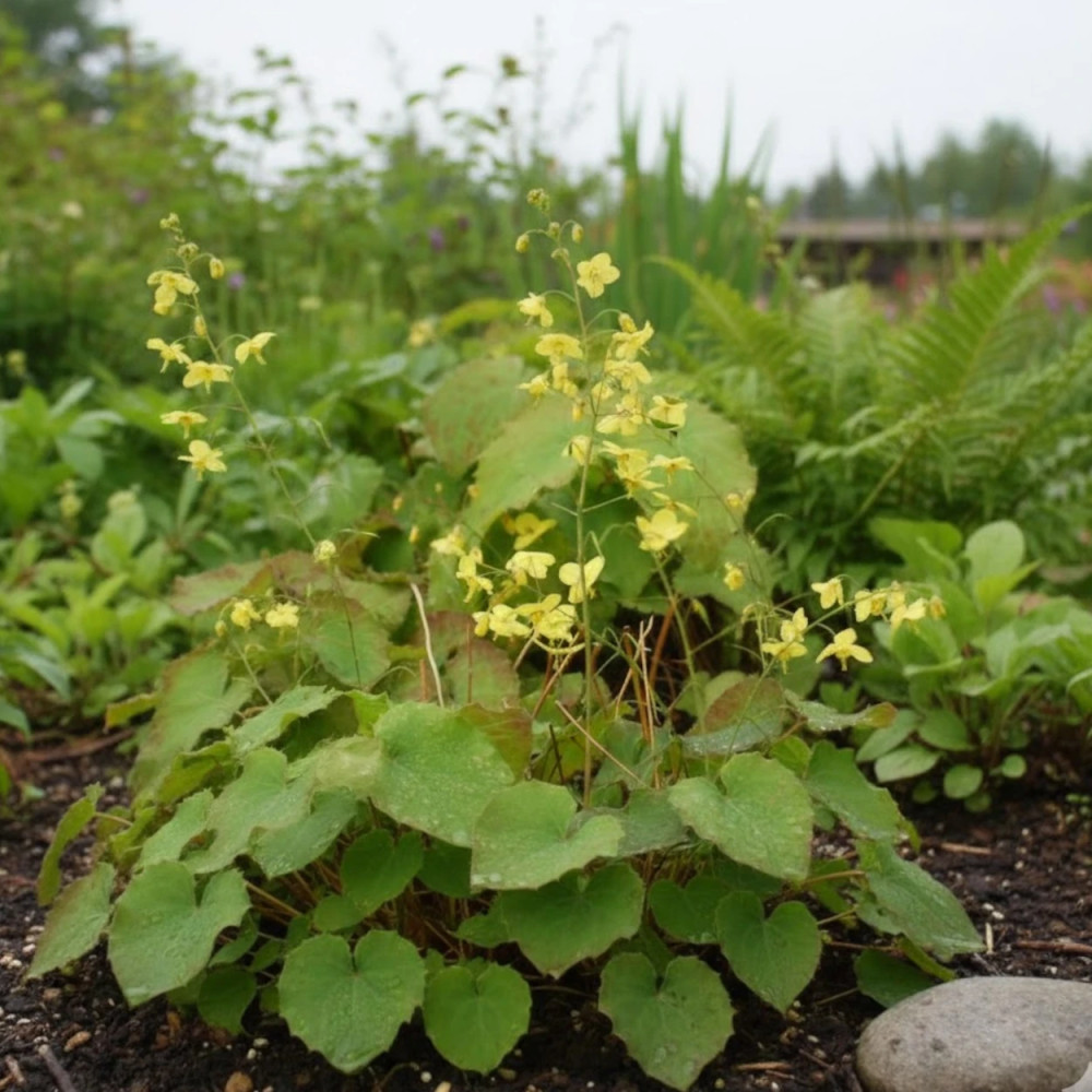 Fleur des Elfes perralderianum, Epimedium