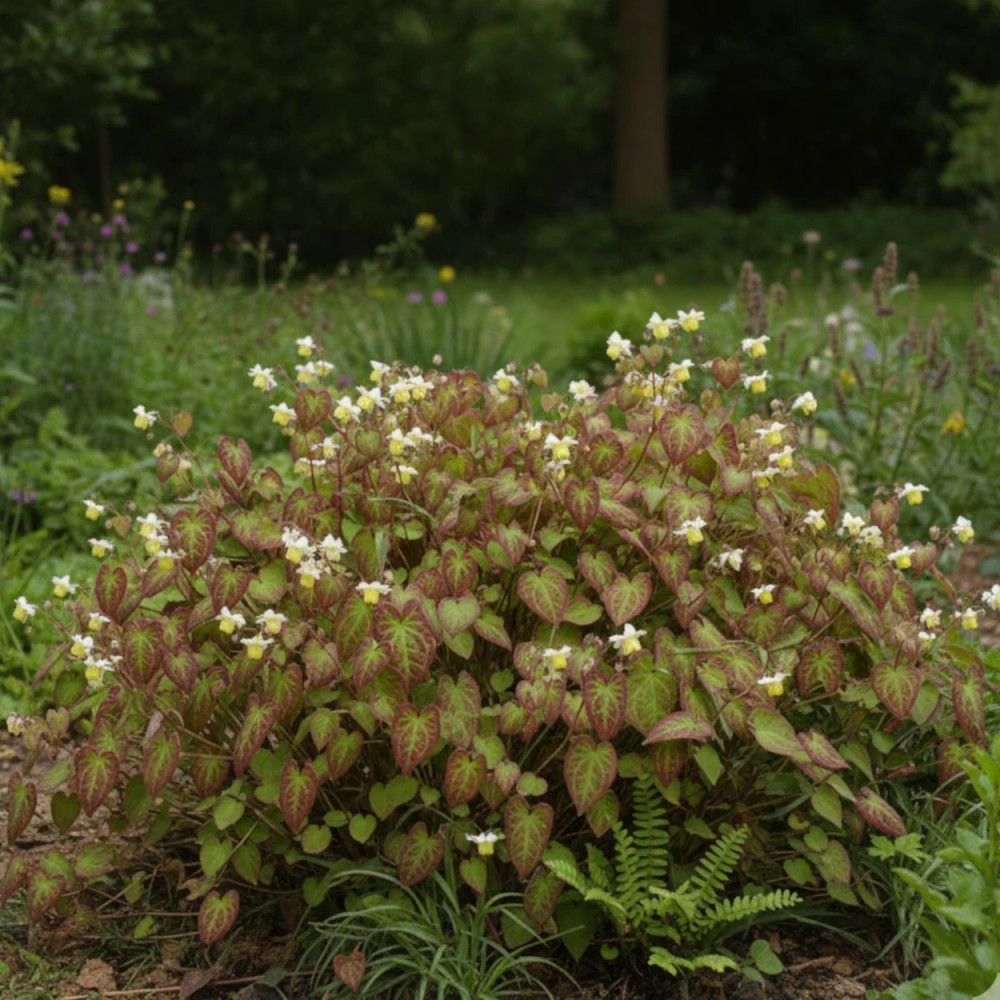 Fleur des Elfes Sulphureum, Epimedium