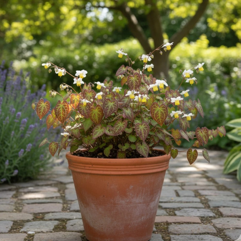 Fleur des Elfes Sulphureum, Epimedium