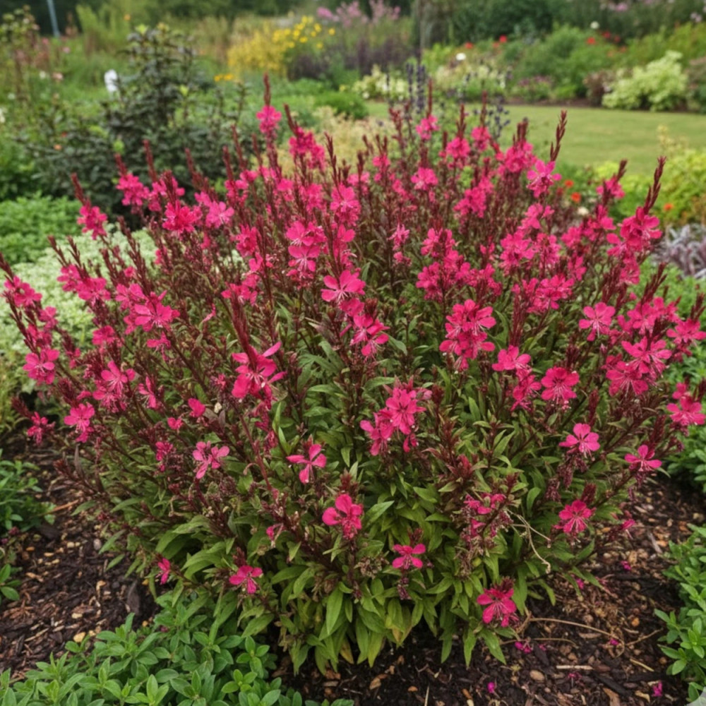 Gaura Red Color