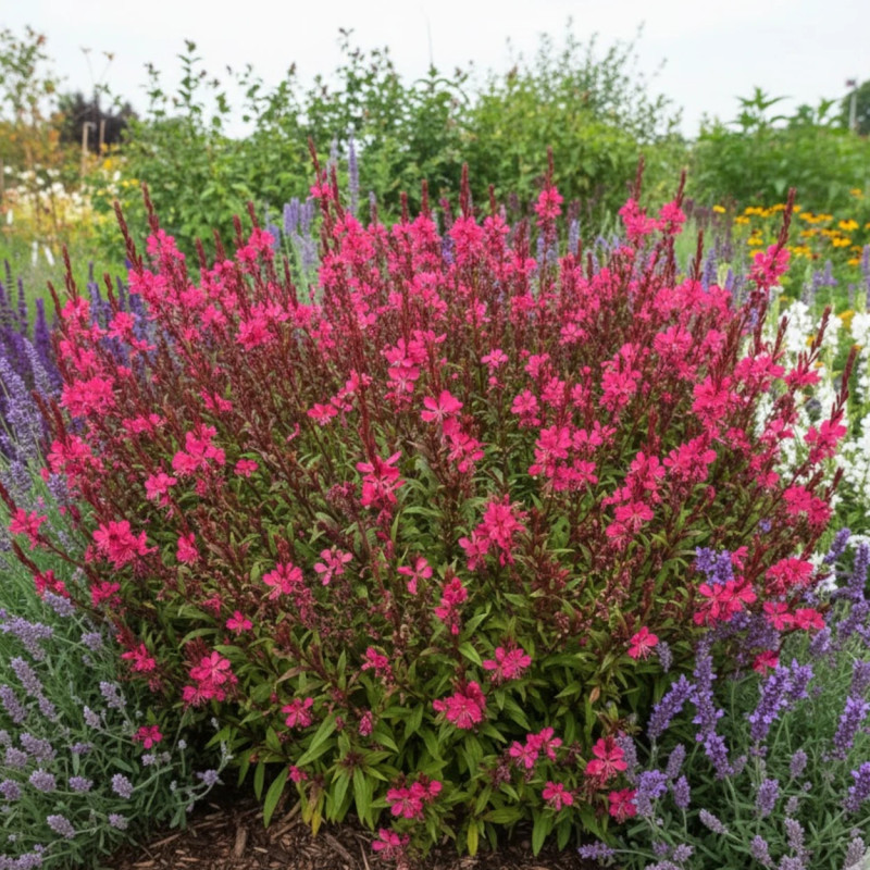 Gaura Red Color