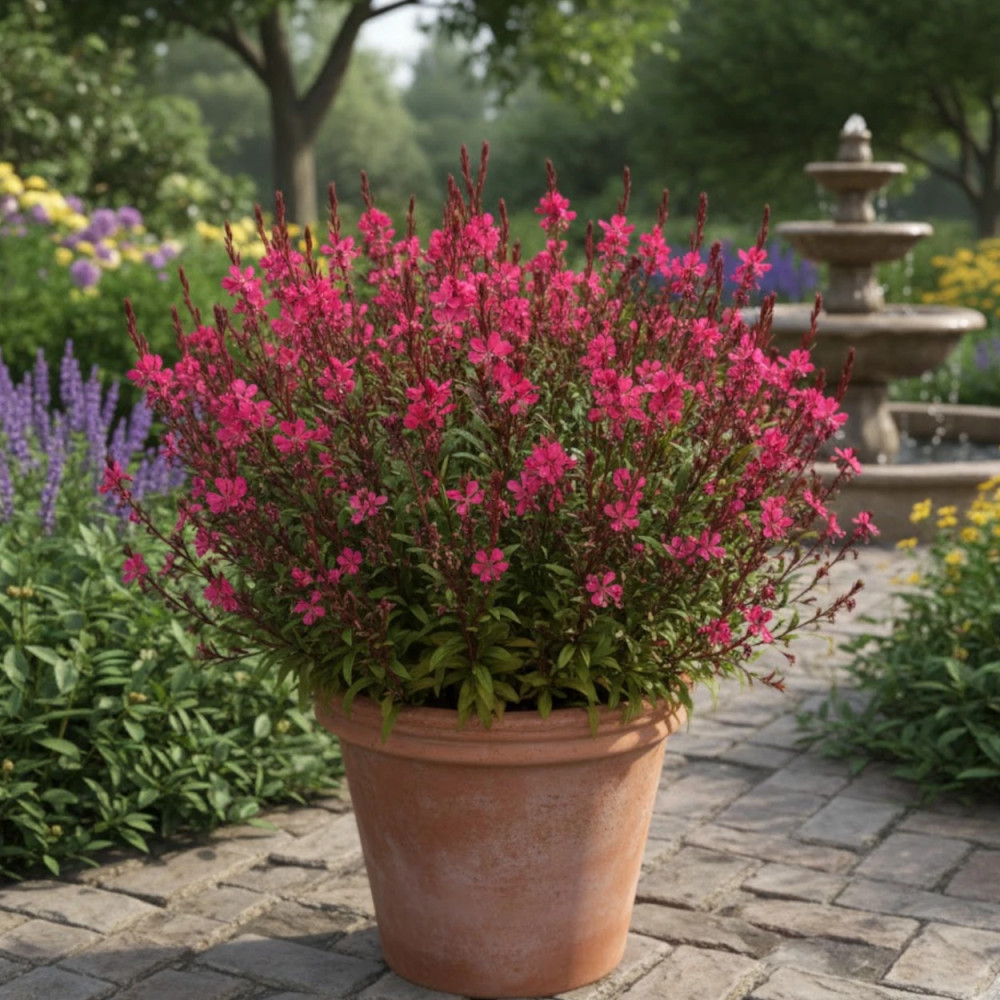 Gaura Red Color