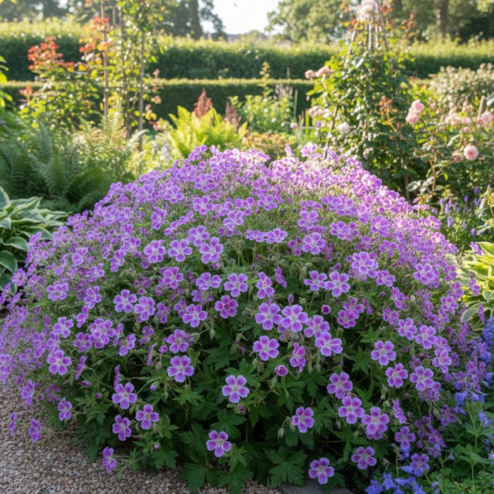Géranium vivace nodosum Whiteleaf Géranium vivace nodosum Whiteleaf