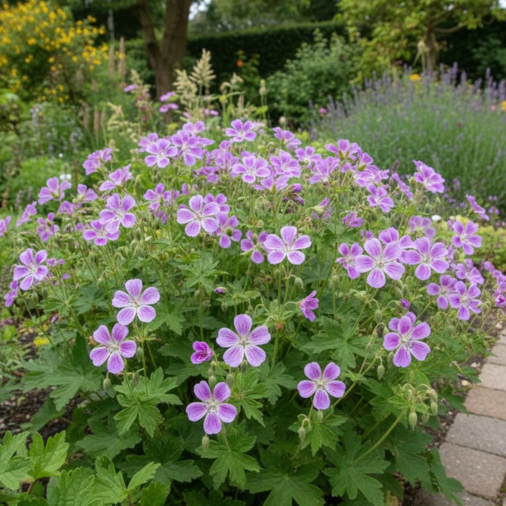 Géranium vivace nodosum Whiteleaf Géranium vivace nodosum Whiteleaf