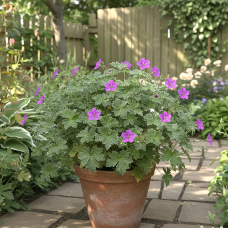 Géranium vivace Russel Prichard
