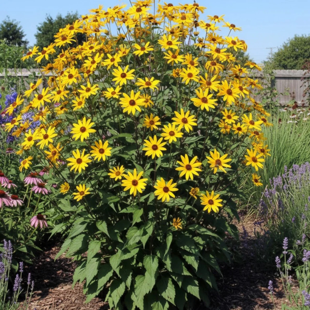 Hélianthe atrorubens (Soleil)