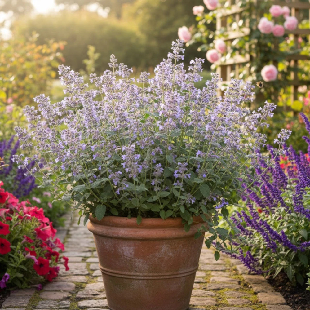 Herbe aux chats - Menthe des chats grandiflora Bramdean, Nepeta