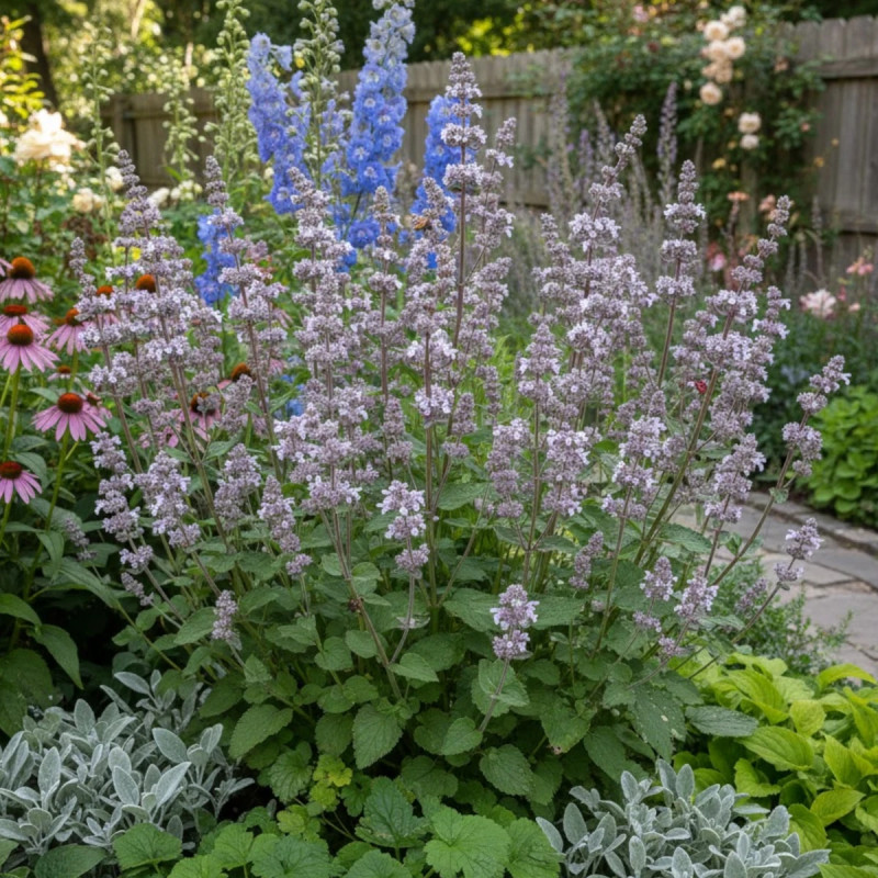 Herbe aux chats - Menthe des chats nuda, Nepeta