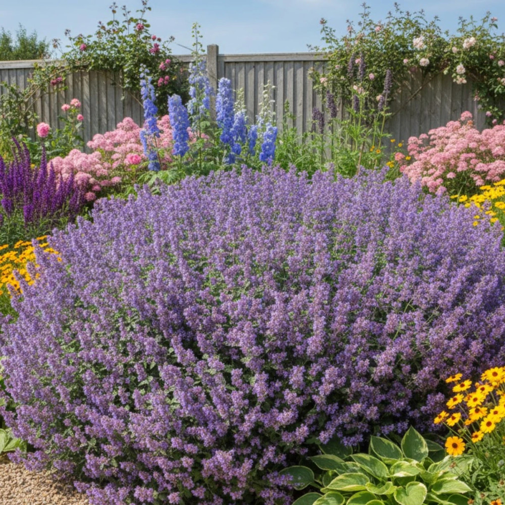 Herbe aux chats - Menthe des chats racemosa, Nepeta Herbe aux chats - Menthe des chats racemosa, Nepeta