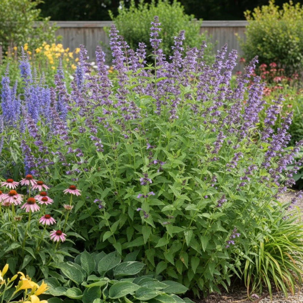 Herbe aux chats - Menthe des chats sibirica, Nepeta