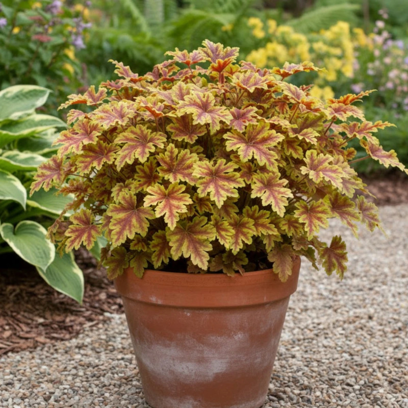 Heucherella Golden Zebra®