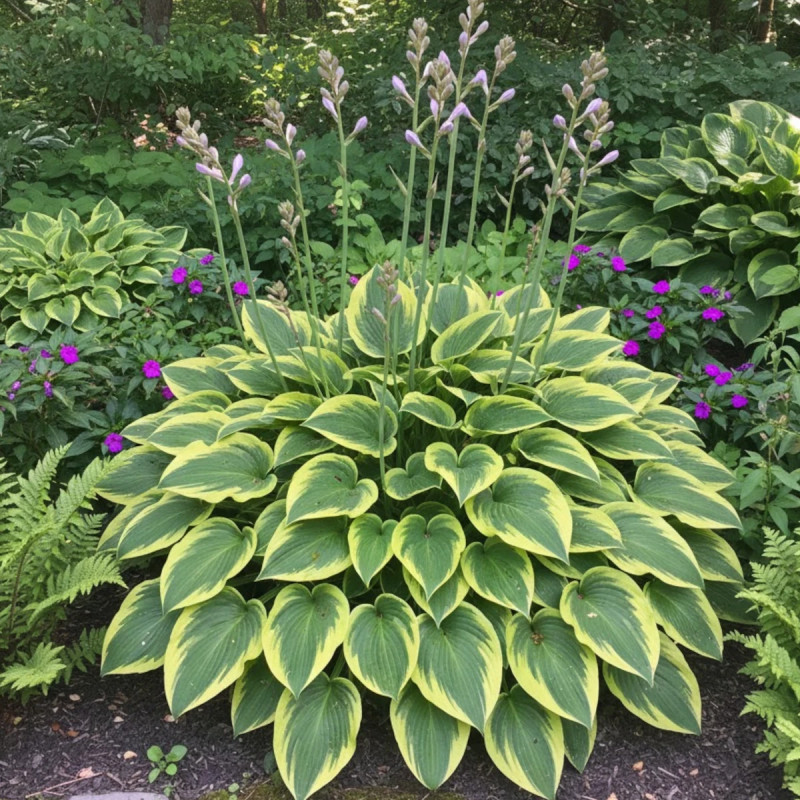Hosta Atlantis® : Grand Hostas aux Feuilles Marginées | Plantes Avenue