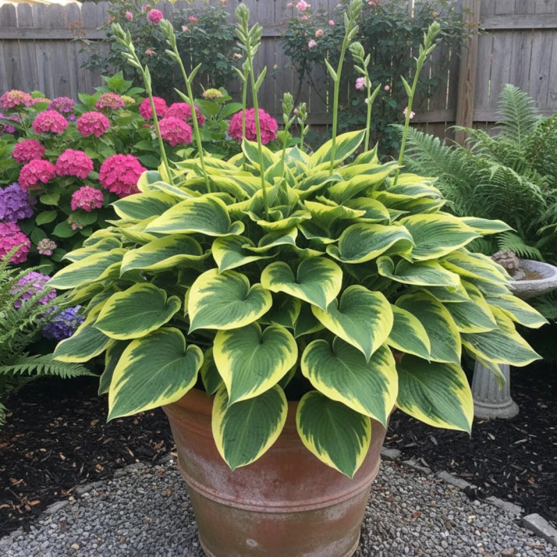 Hosta Atlantis® : Grand Hostas aux Feuilles Marginées | Plantes Avenue