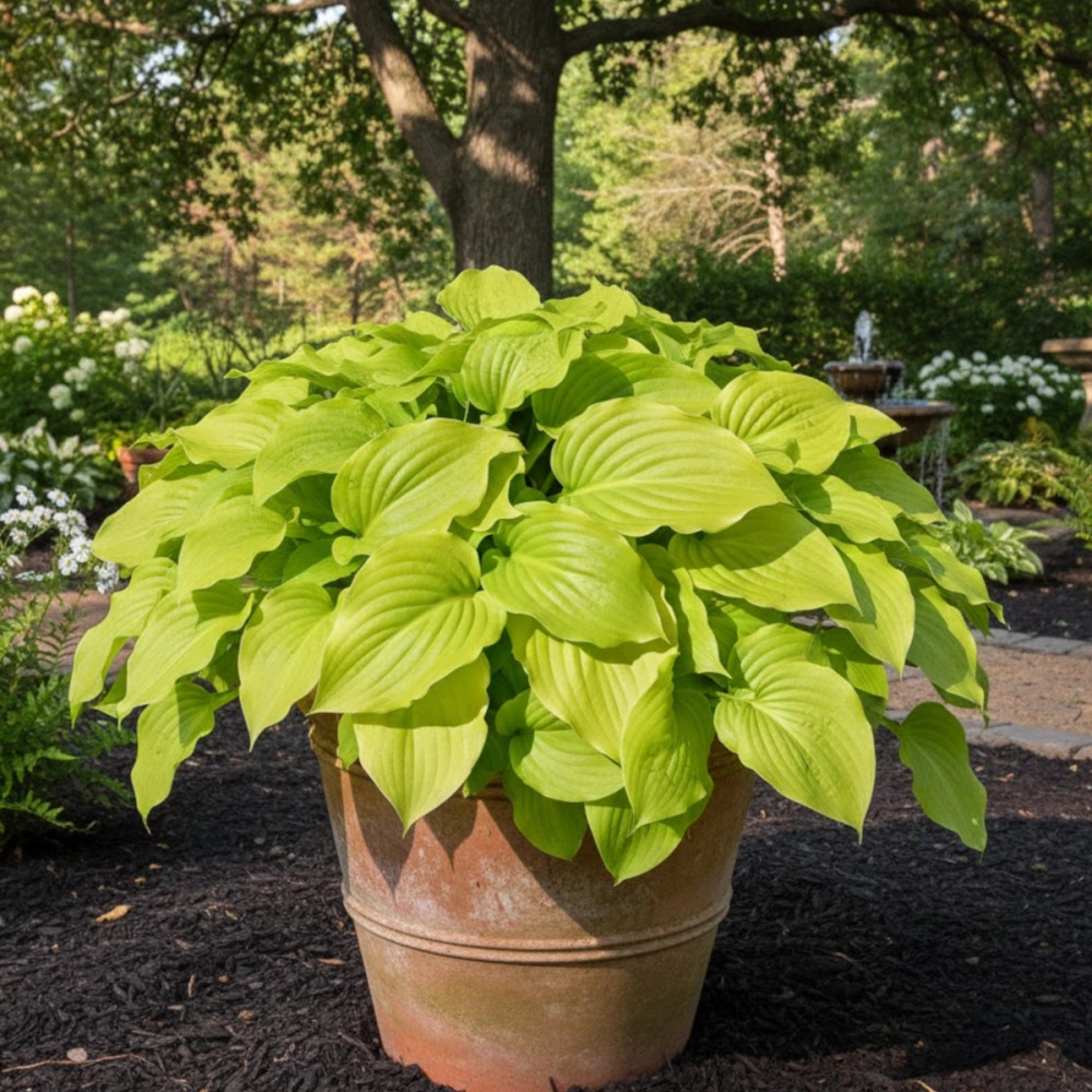 Hosta August Moon Hosta August Moon