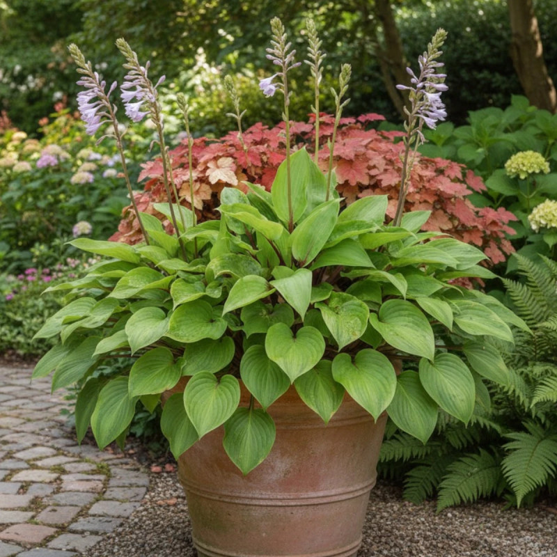 Hosta Purple Heart