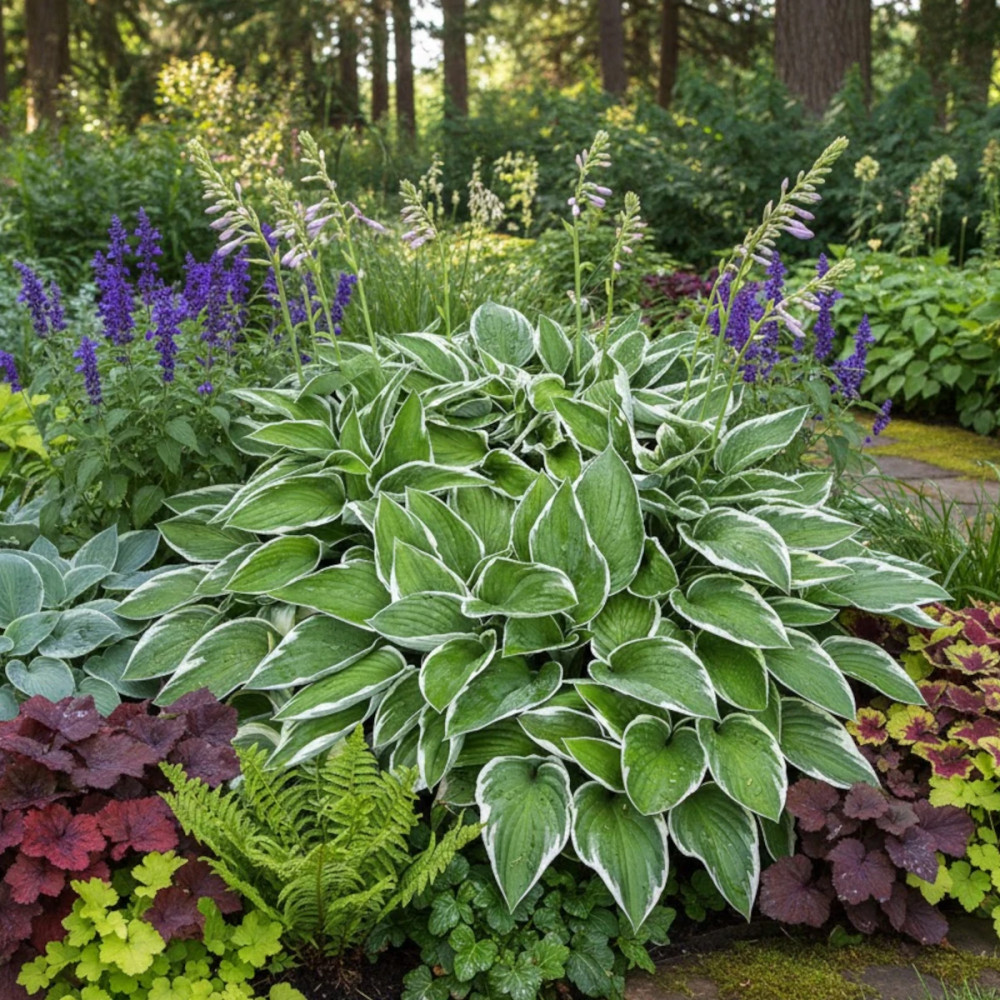 Hosta Undulata Albomarginata