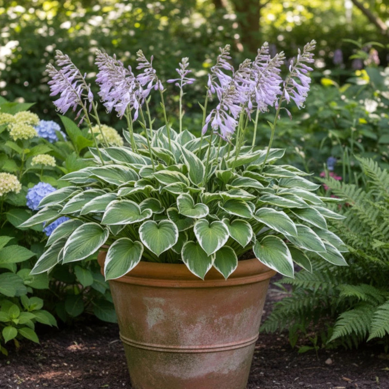 Hosta Undulata Albomarginata