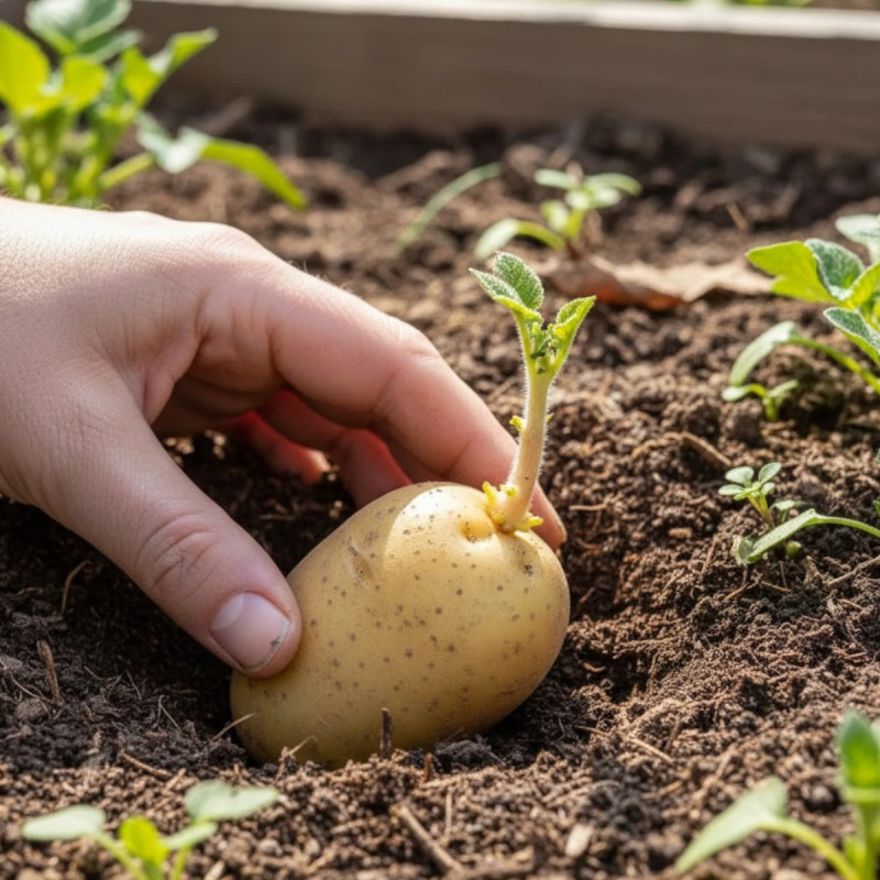 Plants de pomme de terre Amandine