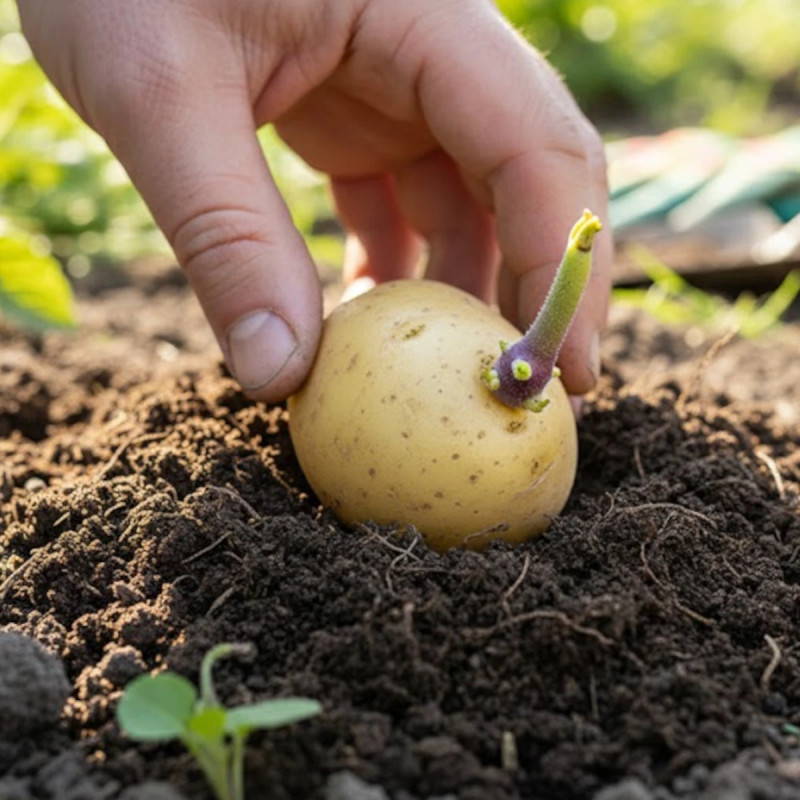 Plants de pomme de terre Gourmandine