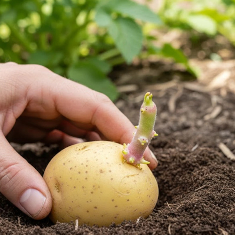 Plants de pomme de terre Gourmandine - Sans traitement
