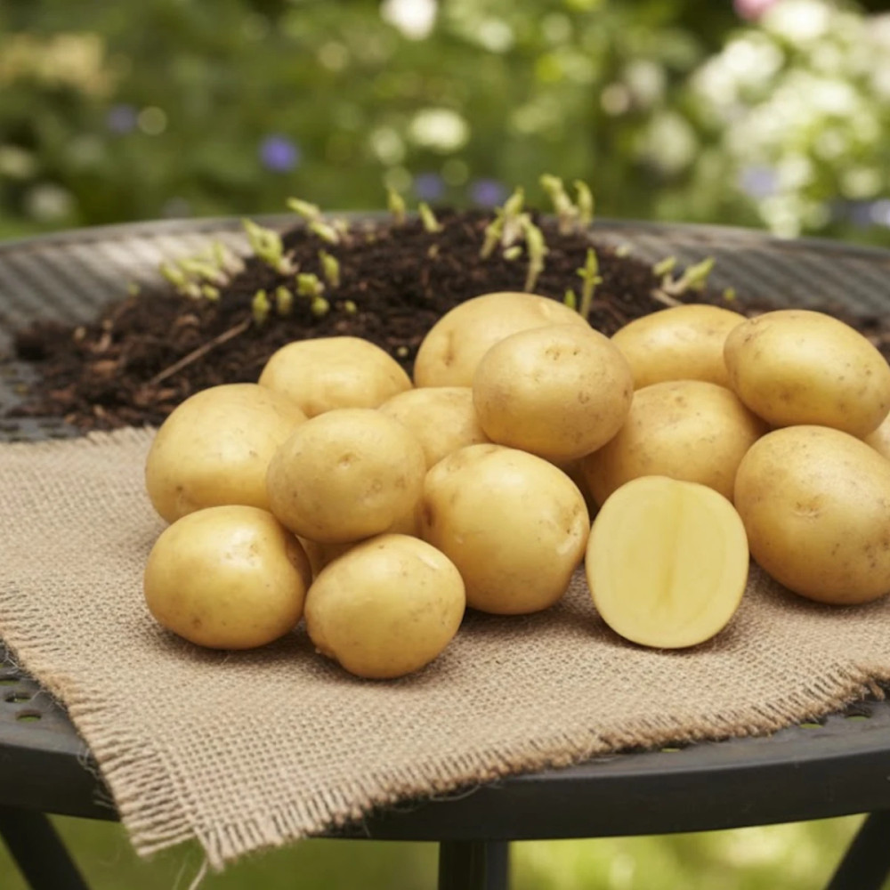 Plants de pomme de terre Griotte var. Jacky Plants de pomme de terre Griotte var. Jacky