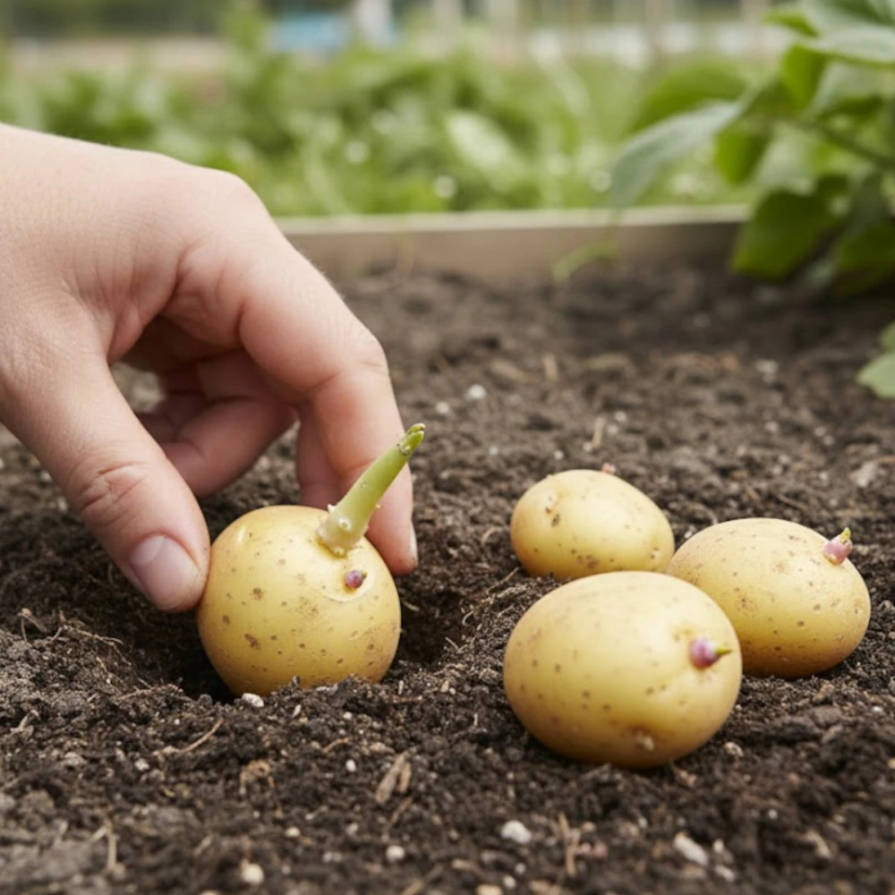 Plants de pomme de terre Griotte var. Jacky Plants de pomme de terre Griotte var. Jacky