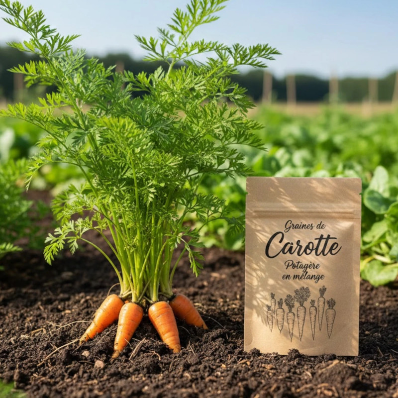 Graines de Carotte Potagère en mélange