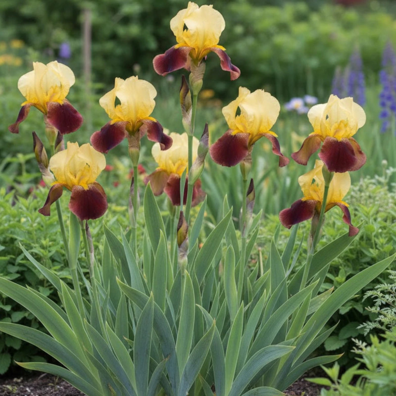 Iris des jardins Accent Variegata