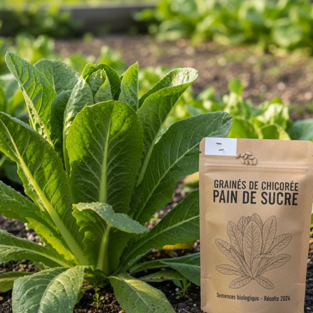 Graines de Chicorée Pain de Sucre Graines de Chicorée Pain de Sucre