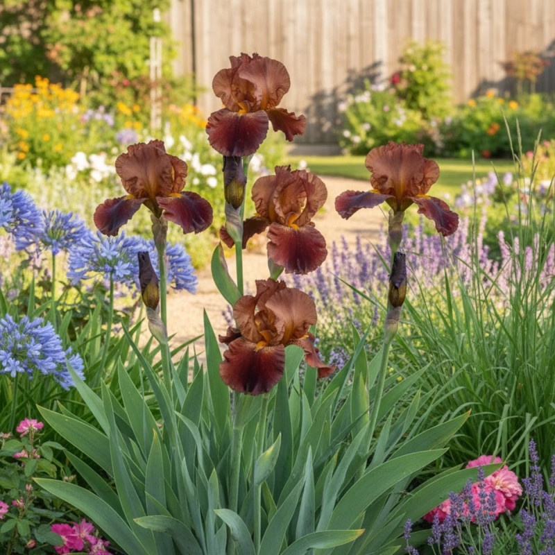 Iris des jardins Dutch Chocolate