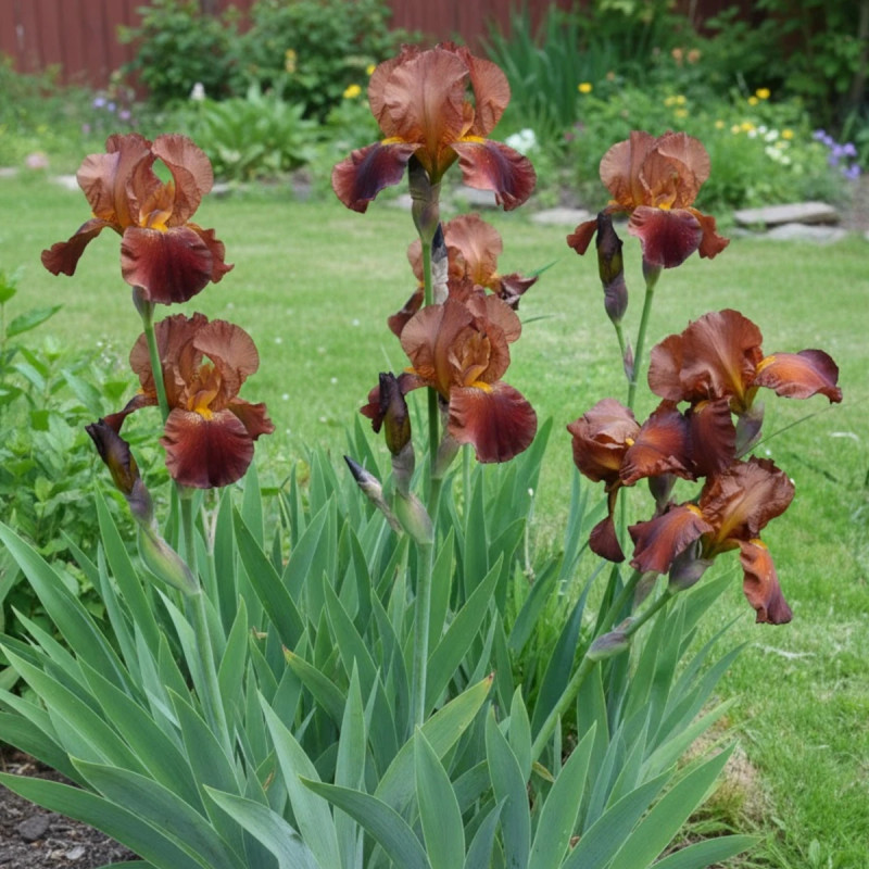 Iris des jardins Dutch Chocolate