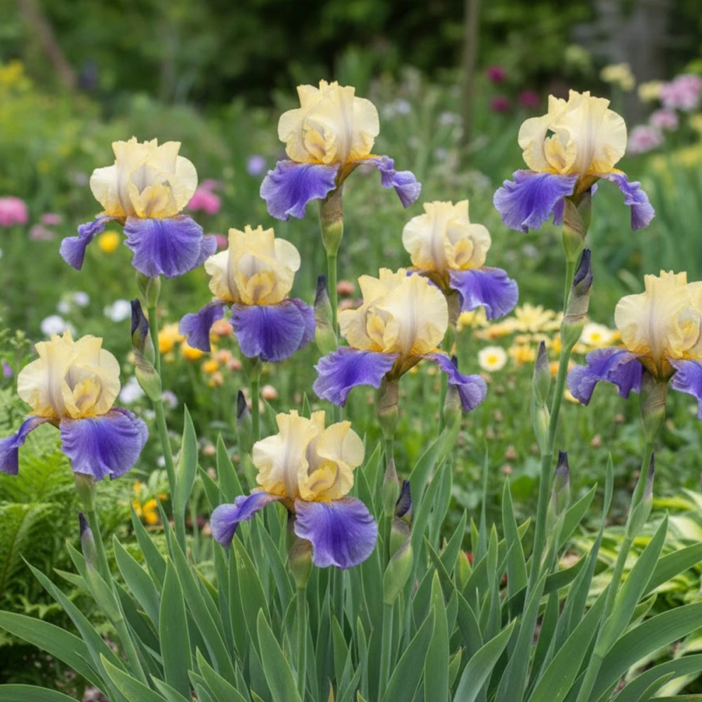 Iris des jardins Edith Wolford