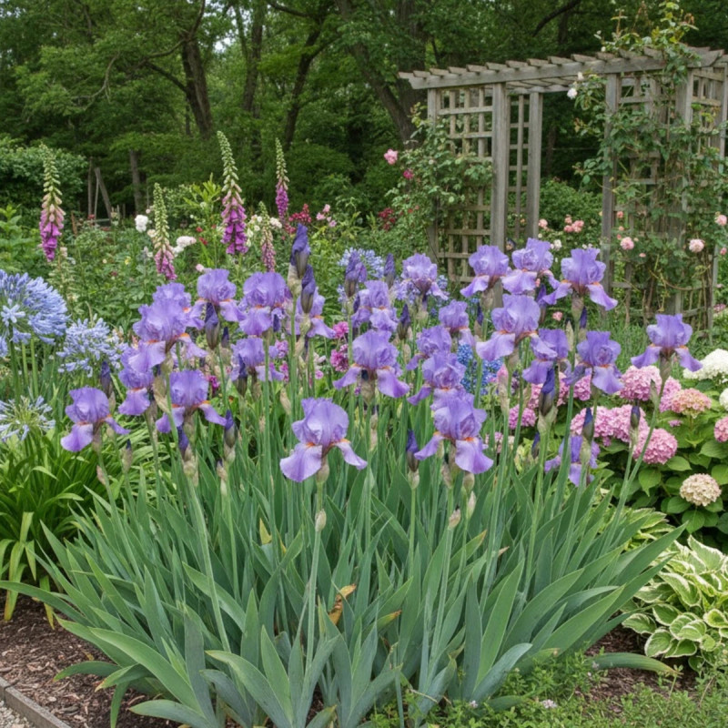 Iris des jardins Falbala