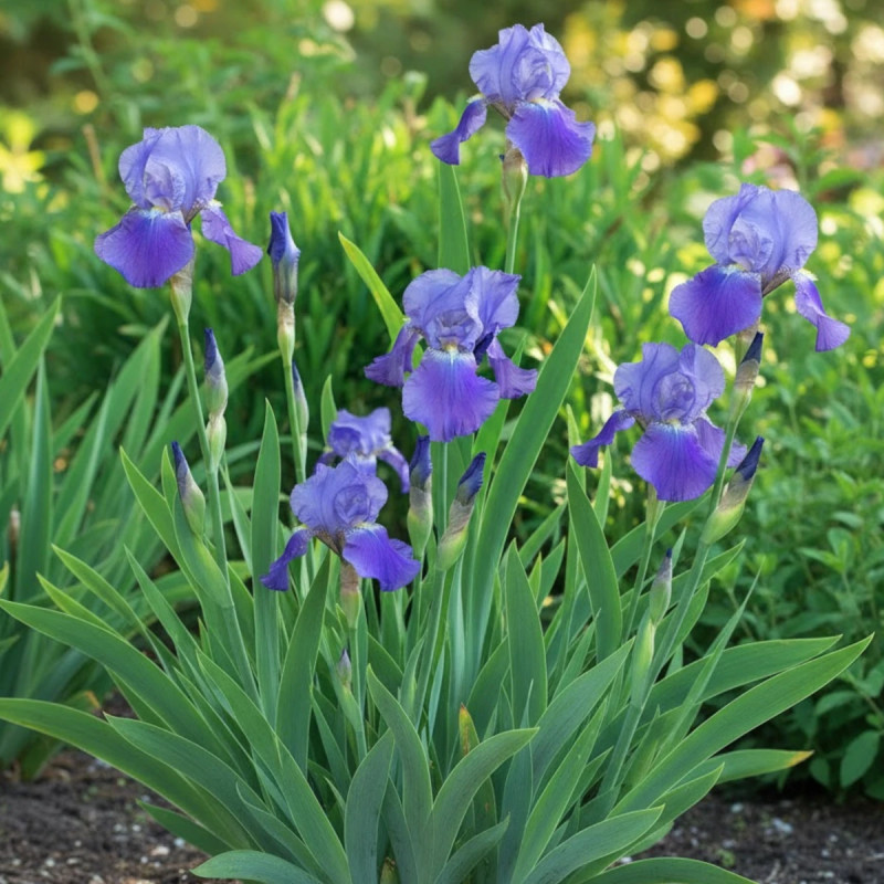 Iris des jardins Harbor Blue