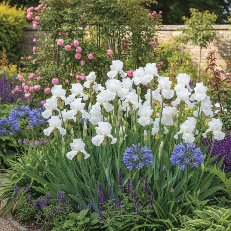 Iris des jardins Immortality