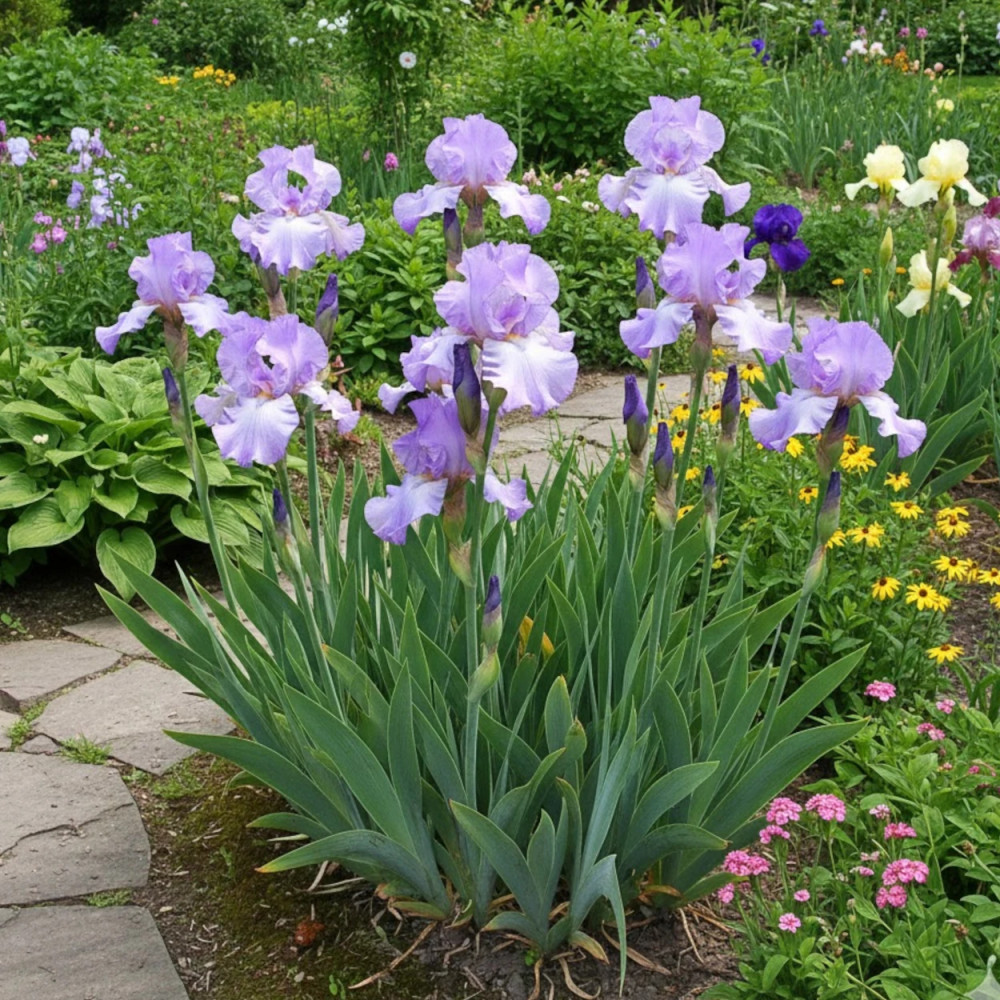 Iris des jardins Mary Frances Iris des jardins Mary Frances