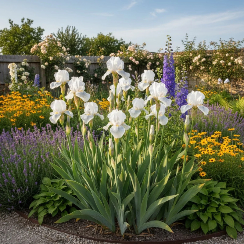 Iris des jardins Mrs Horace Darwin
