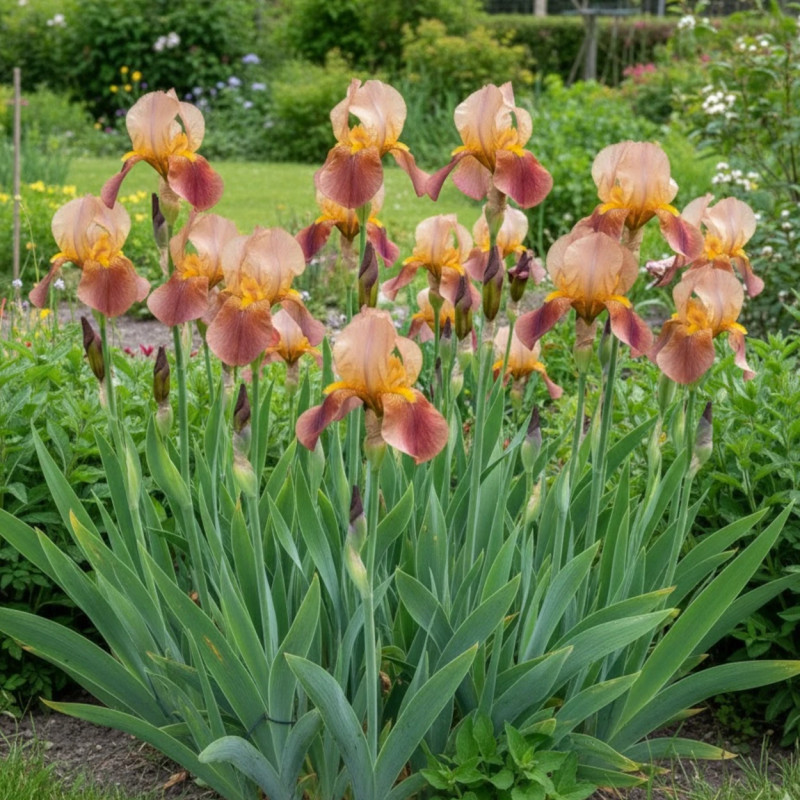 Iris des jardins Natchez Trace