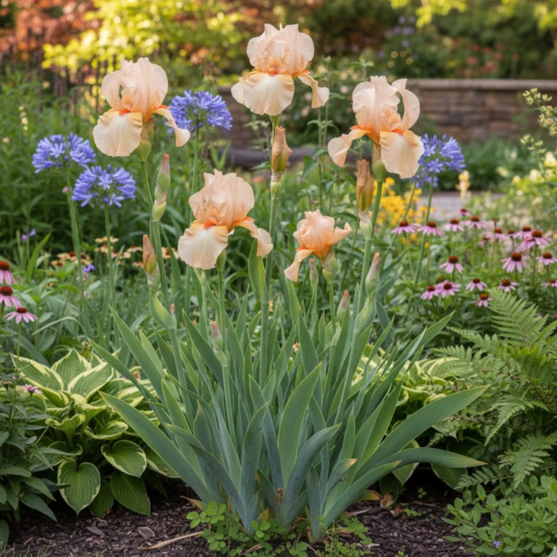 Iris des jardins Nel Jape